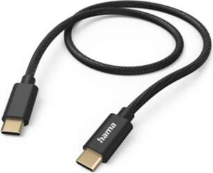 Hama Fabric Charging Cable, USB-C -