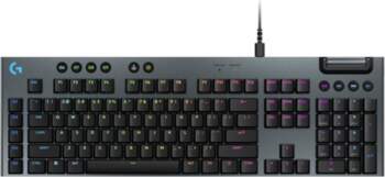 Logitech G915 X, linear, US, melna