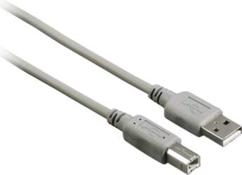 Hama, USB-A -- USB-B, 3 m