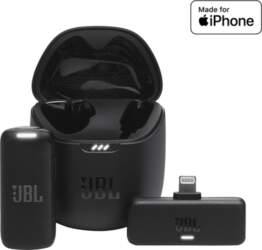 JBL Quantum Stream Wireless Lightning, melna