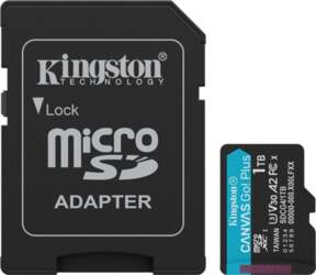 Kingston Canvas Go! Plus, microSDXC, 1