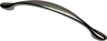 Handle.M2/128.black.chrome Дверная фурнитура