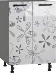 BlanKit D53 Graphite+Flower.G432 M Skapis