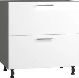 BlanKit D80.Ts2 Graphite+White.G382 Кухонный