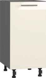 BlanKit D40 Graphite+Beige.G406 Кухонный шкаф
