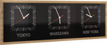 MEBIN MEBLE HORIZONTĀLS TRIPLE CLOCK SMART