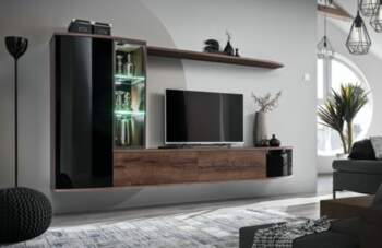 ASM MEBLE Sekcija DARK