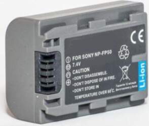 Extra Digital Sony, akumulators NP-FP50