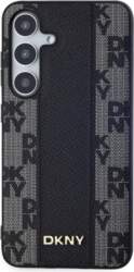 DKNY DKNY PU Leather Checkered Pattern