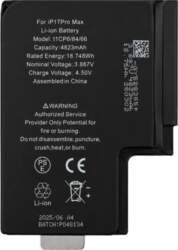 OEM IPhone 17 Pro Max akumulators