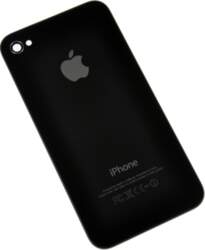 Apple iPhone 4S aizm. vāciņš, melns