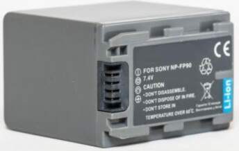 Extra Digital Sony, akumulators NP-FP90