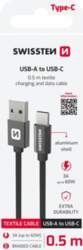 Swissten Swissten Textile USB / USB-C