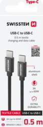 Swissten Swissten Textile USB-C / USB-C