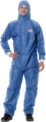 Protective coverall 4530, breathable, blue M