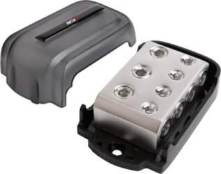 Distribution Block nickel silver 3 x
