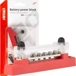 Ground distribution block plus bus bar