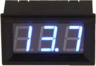 FOUR Power 4-VD1B Voltmeter, zīlā krāsā