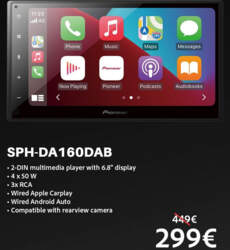 Pioneer SPH-DA160DAB