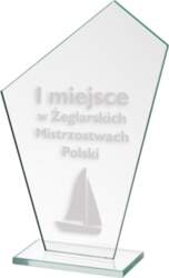 BS Gravēta stikla trofeja (-)