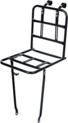 BASIL Front Carrier L, melns
