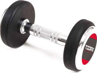 Toorx Professional rubber dumbbell 16kg