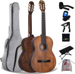 Ģitāra Winzz Classical Guitar 4/4, Brown
