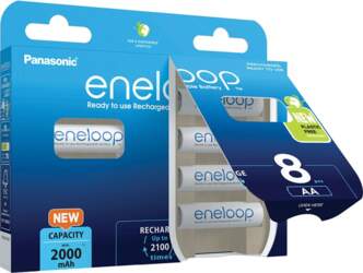 Panasonic ENELOOP 8 x AA 2000mAh