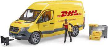 ​Bruder MB Sprinter DHL with driver
