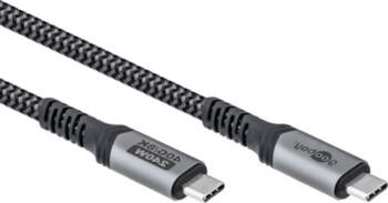 Goobay USB-C™ Cable with Textile Sheath