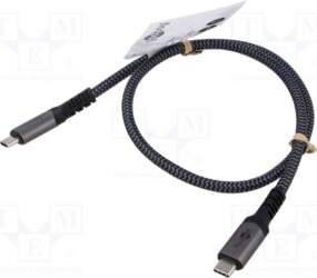 Goobay USB-C™ Cable with Textile Sheath