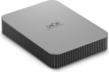 Lacie Mobile Drive 2TB, USB-C, Silver