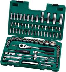 Sata 1/4" + 1/2" Dr. Socket