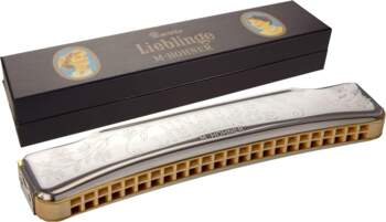 Mutes Harmonikas Hohner 7332/48 C, Harmonica