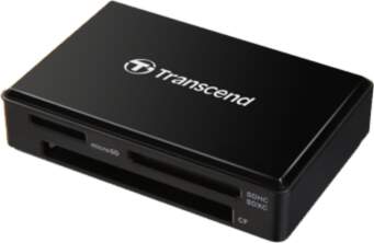 Transcend Memory Card Reader RDF8 Black