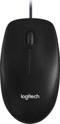 Logitech Mouse M100 Optical, Black, Wired
