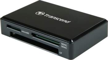 Transcend Memory Card Reader RDC8 Black