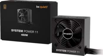 BE QUIET 450W, 80 PLUS Bronze