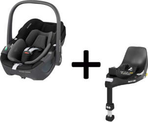 Maxi Cosi Pebble 360 Essential Black