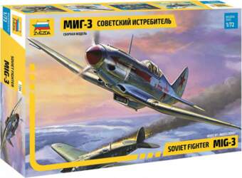 Zvezda MIG-3 Soviet Fighter (7204) Z