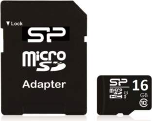 Silicon Power 16 GB, MicroSDHC, Flash