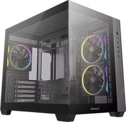 Deepcool Case CG330 3F, Black, Micro
