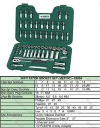 Sata 3/8" Dr. Socket set 58pcs