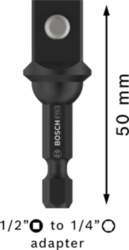 Bosch PRO Socket Adapter 1/4" -