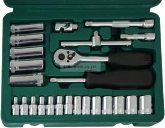 Sata 1/4" Dr. Socket set 25pcs