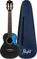 Flight Concert Ukulele Iris Black