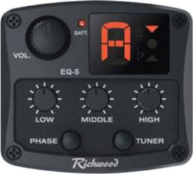 Richwood active preamp EQ-5