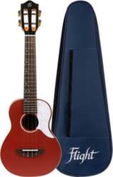 Flight Concert Ukulele Iris Red