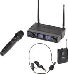 Soundsation UHF Dual Digital Wireless Microphone