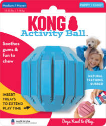 KONG Puppy Activity Ball Medium Assorted